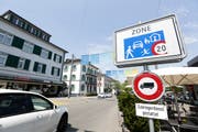 Die Verkehrsführung auf dem Boulevard in Kreuzlingen ist ein Dauerthema. (Bild: Donato Caspari)