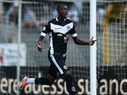 Verstärkt den Angriff des FC Zürich: Assan Ceesay wechselt von Lugano an die Limmat (Bild: KEYSTONE/TI-PRESS/GABRIELE PUTZU)