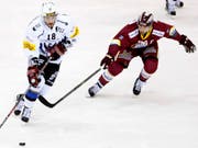John Fritsche (links) spielt künftig für Genève-Servette (Bild: KEYSTONE/SALVATORE DI NOLFI)