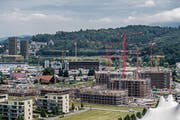 Die Bevölkerung wächst. Im Kanton Luzern wird deswegen gebaut. (Bild: Pius Amrein (Kriens, 27. Juni 2017))