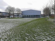 Auf dieser Wiese ist soll der Pavillon platziert werden.