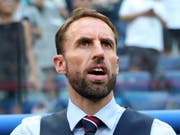 Englands Nationaltrainer Gareth Southgate zählt im Testspiel gegen die Schweiz mehrheitlich auf Akteure, die im Sommer an der WM bis in die Halbfinals vorstiessen (Bild: KEYSTONE/EPA/GEORGI LICOVSKI)