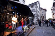 An der Jazz Night wird die Zuger Altstadt abgeriegelt. (Bild: Werner Schelbert (Zug, 24. August 2018))