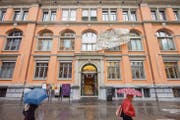 Die Textilmuseum-Liegenschaft an der Vadianstrasse. Marktwert: 11,25 Millionen Franken. (Bild: Urs Bucher)