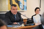 Landratspräsident Peter Tresch aus Göschenen amtiert bis im Juni 2019 als höchster Urner. (Bild: Archiv UZ)