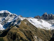 Links im Bild ist der Piz Segnas zu sehen. (Bild: Keystone)