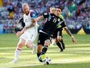 Angel Di Maria (rechts), hier in einem Match mit Argentinien, traf für Paris Sait-Germain zweimal (Bild: KEYSTONE/EPA/FELIPE TRUEBA)