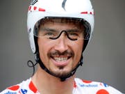Julian Alaphilippe triumphierte im Baskenland (Bild: KEYSTONE/EPA/SEBASTIEN NOGIER)