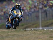 Tom Lüthi fehlten in Brünn rund 4,5 Sekunden zum ersten WM-Punkt in der MotoGP-Kategorie (Bild: KEYSTONE/AP/PETR DAVID JOSEK)