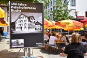 Bilder aus dem Archiv von Hansruedi Rohrer verdeutlichen den Wandel, den die Bahnhofstrasse in 150 Jahren durchgemacht hat.