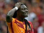 Bafetimbi Gomis' Fehlversuch im Penaltyschiessen entscheidet den türkischen Supercup zu Ungunsten von Galatasaray (Bild: KEYSTONE/EPA/ERDEM SAHIN)
