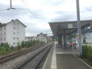 Zwischen dem Bahnhof Bazenheid (hier im Bild) und Lütisburg werden in den nächsten Wochen Arbeiten durchgeführt. (Bild: Martin Knoepfel)