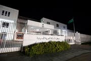 Die saudi-arabische Botschaft in Ottawa. (Bild: David Kawai/AP, 5. August 2018)