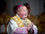 Der Vaduzer Erzbischof Wolfgang Haas feiert seinen 75. Geburtstag. (Bild: KEYSTONE/ENNIO LEANZA)