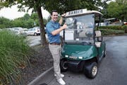   Raphael Diaz looks forward to the fourth edition of his Golf Trophy. (Image: Werner Schelbert (Holzhäusern, August 14, 2015)) 