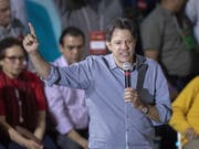 Fernando Haddad ist von der Arbeiterpartei in Brasilien zum Vizepräsidentschaftskandidaten für den inhaftierten Ex-Präsidenten Luiz Inácio Lula da Silva ernannt worden. (Bild: KEYSTONE/EPA EFE/SEBASTIAO MOREIRA)