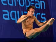 Guillaume Dutoit sprang nur 1,2 Punkte an der Medaille vorbei (Bild: KEYSTONE/EPA/WILL OLIVER)