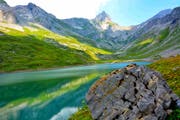 Inoffiziell - mit minus 52,5 Grad - der kälteste Ort der Schweiz: Die Glattalp oberhalb des Bisisthals im Kanton Schwyz. Bild: Yasmin Kunz (4. August 2018)