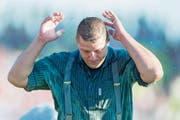 Martin Grab beteuert auch nach der positiven B-Probe, nicht gedopt zu haben. (Bild: Urs Flüeler/Keystone (Payerne, 27. August 2016))