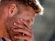 Das darf nicht wahr sein: Kevin Mayer nach seinem dritten ungültigen Versuch im Weitsprung (Bild: KEYSTONE/EPA/CHRISTIAN BRUNA)