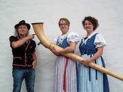 Dänu Wisler, Doris Bühler-Ammann und Rebecca Scherrer-Wiesenberg (von links) freuen sich aufs Zwingli-Projekt. (Bild: PD)