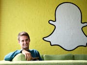 Kann sich trotz weniger Nutzer freuen: Snap-Chef Evan Spiegel. (Bild: KEYSTONE/AP/JAE C. HONG)