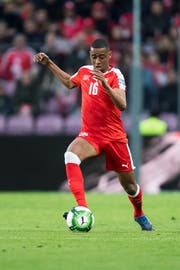Gelson Fernandes an der Fussball-WM in Russland (Bild: Keystone/Jean-Christophe Bott)