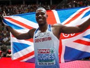 Zharnel Hughes ist der schnellste Europäer (Bild: KEYSTONE/EPA/CHRISTIAN BRUNA)