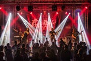 Die Band Eternal Delyria am Festival 2017 in Sachseln (Bild: PD)