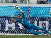 Nach 159 Länderspielen beendet Ägyptens Goalie Essam el-Hadary seine Nationalmannschaftskarriere (Bild: KEYSTONE/AP/DARKO VOJINOVIC)