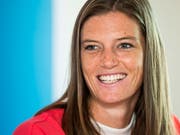 Lea Sprunger mit dem Lächeln einer Europameisterin? (Bild: KEYSTONE/JEAN-CHRISTOPHE BOTT)