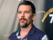 Ruhm ist dem US-Schauspieler und -Regisseur Ethan Hawke nicht geheuer - seinen «Excellence Award» wird er am heutigen Filmfestivalabend in Locarno aber trotzdem gerne entgegennehmen. (Bild: Keystone/ALEXANDRA WEY)