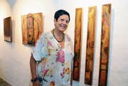 Margaretha Bissig stellt in der Galerie im Haus 7 aus. (Bild: Hansruedi Rohrer)