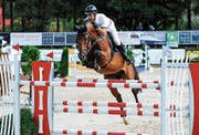 Fehlerfrei und am schnellsten: Edwin Smits im Sattel von Lantaro von Hof CH. (Bild: Sonja Grob (Sursee, 8. August 2018))