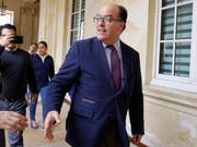 Das oberste Gericht Venezuelas hat die Festnahme von Oppositionspolitiker Julio Borges angeordnet. Hier am 8. August auf dem Weg zu einem Treffen mit Kolumbiens Senatspräsidenten. (Bild: KEYSTONE/AP/FERNANDO VERGARA)