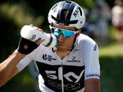 Gianni Moscon wurde von der UCI für fünf Wochen aus dem Verkehr gezogen (Bild: KEYSTONE/EPA/YOAN VALAT)