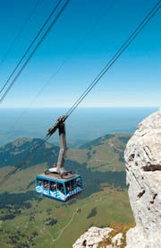 Gut gefüllte Kabinen sind bei der Säntisbahn derzeit an der Tagesordnung. (Bild: PD)