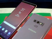 Gegen die Flaute auf dem Handymarkt: Samsung setzt mit dem neuen Smartphone «Galaxy Note 9» auf Spiele-Nutzer. (Bild: KEYSTONE/AP/RICHARD DREW)