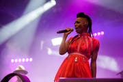 Skye Edwards, Sängerin der britischen Band Morcheeba. Bild Florian Stauber (Zofingen, 8. August 2018)