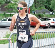 Sara Baumann mischte ganz vorne mit. Archivild: Josef Mulle