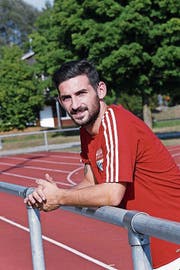 Davide Palatucci ist neu im Dress des FC Rotkreuz zu sehen. (Bild: Werner Schelbert)