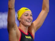 Sarah Sjöström gewann in Glasgow gleich viermal EM-Gold (Bild: KEYSTONE/EPA/PATRICK B. KRAEMER)