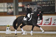 Das Dream-Team, Léonie Guerra mit Atnon, tritt an den Concours künftig für Liechtenstein an. (Bild: PD9