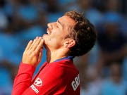 Weltmeister Antoine Griezmann ist enttäuscht über die Niederlage in Vigo (Bild: KEYSTONE/EPA EFE/LAVANDEIRA JR)