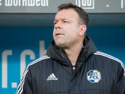 Aaraus Trainer Patrick Rahmen (hier noch beim FCL) hat Sorgen (Bild: KEYSTONE/URS FLUEELER)