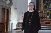 Schwester Imelda Zehnder wurde am 17. Januar 2014 zur Äbtissin des Frauenklosters St. Lazarus in Seedorf UR gewählt. (Bild: Bruno Arnold, Seedorf, 22. Januar 2014)