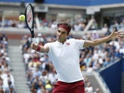 Roger Federer steht in New York unter den letzten 16 (Bild: KEYSTONE/EPA/JUSTIN LANE)