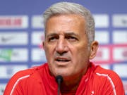 Vladimir Petkovic will die Bestätigung von der starken Leistung gegen Island (Bild: KEYSTONE/GEORGIOS KEFALAS)