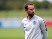 Englands Teamchef Gareth Southgate vor dem Spiel gegen die Schweiz (Bild: KEYSTONE/AP PA/DAVID DAVIES)