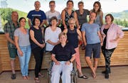 Die Theatergruppe Rhybrugg freut sich auf die bevorstehenden Aufführungen. (Bild: pd)